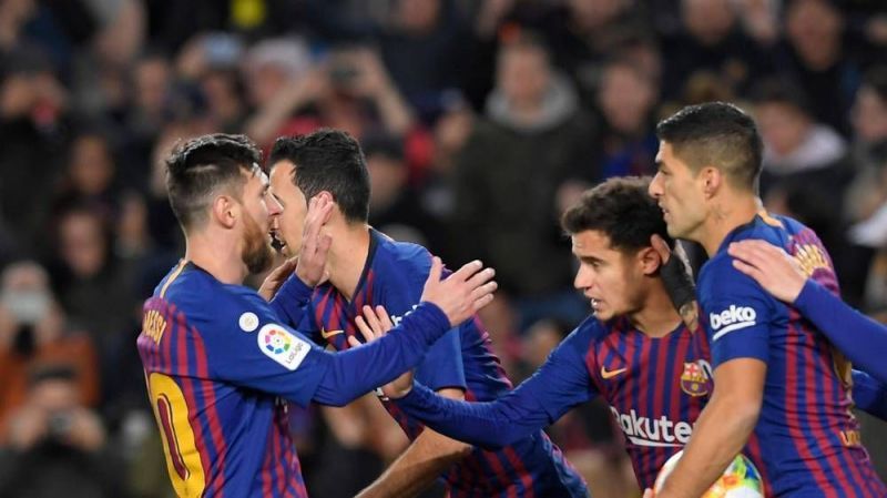 Barcelona beat Sevilla 6-3 on aggregate . to advance to the semi-finals of Copa Del Rey