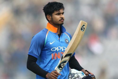 Iyer made his ODI debut in 2017