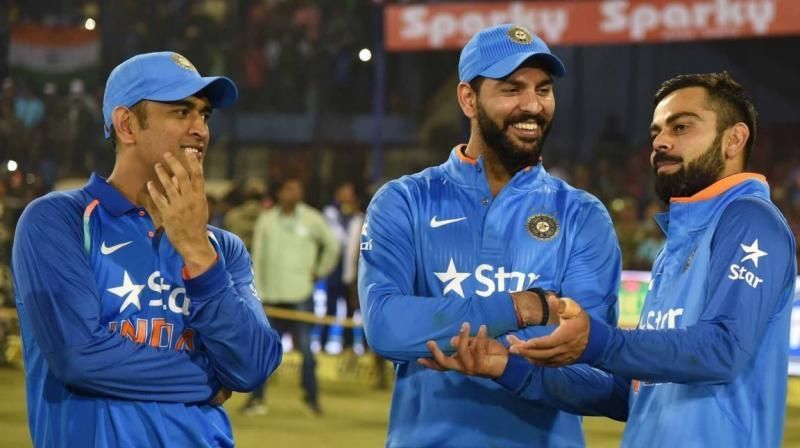 Yuvraj, Dhoni and Kohli have been part of Many Indian victories