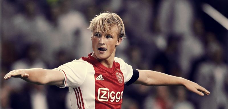 Right now, learning from the great Klaas Jan Huntelaar, perhaps from Luis Suarez in the future. Kasper Dolberg is a great striker.