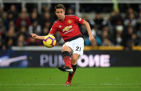 Ander Herrera is quite good with the ball as you&acirc;d expect from a Basque player