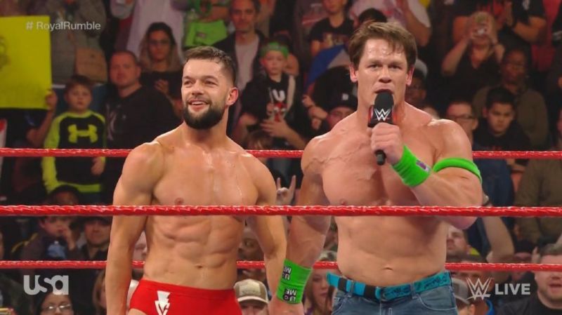 John Cena passing the torch to Finn Balor was a cool moment to see!