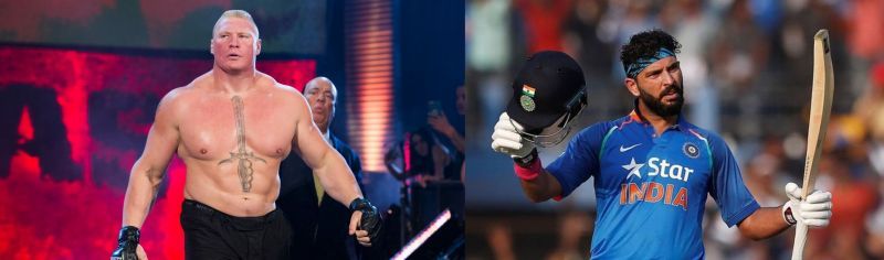 Both Brock Lesnar and Yuvraj Singh overcame life-threatening diseases to prove their mark once again.