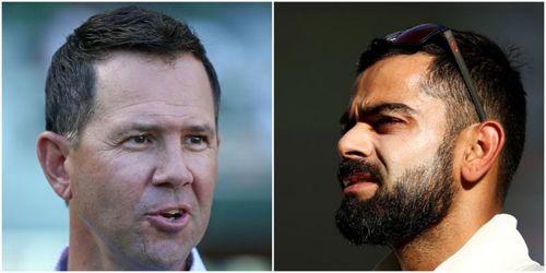 Ricky Ponting and Virat Kohli