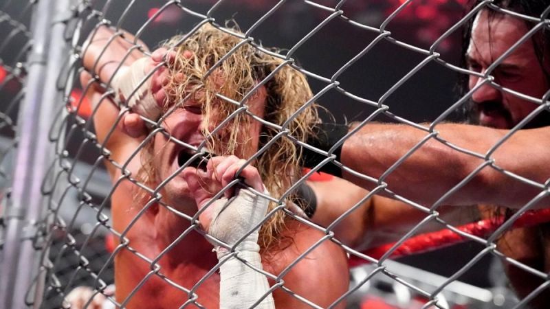 McIntyre and Ziggler faced off in Steel Cage action.