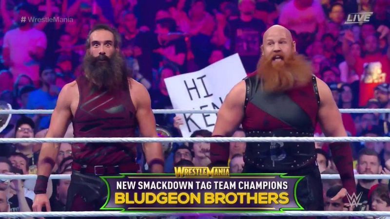 The SmackDown Live tag team division will be bludgeoned very soon