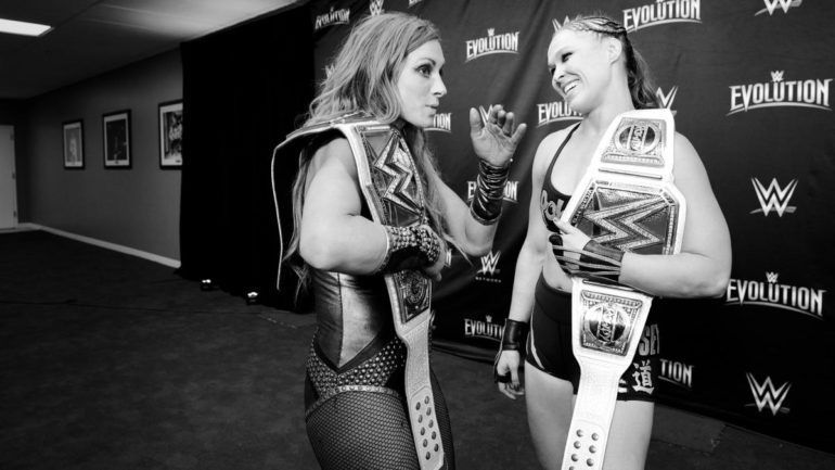 Ronda Rousey and Becky Lynch have unfinished business following the events of TLC