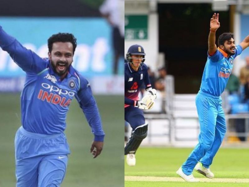 Kedar Jadhav and Vijay Shankar