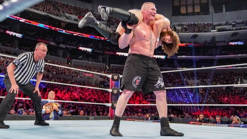 Brock Lesnar vs. Daniel Bryan was a really good match