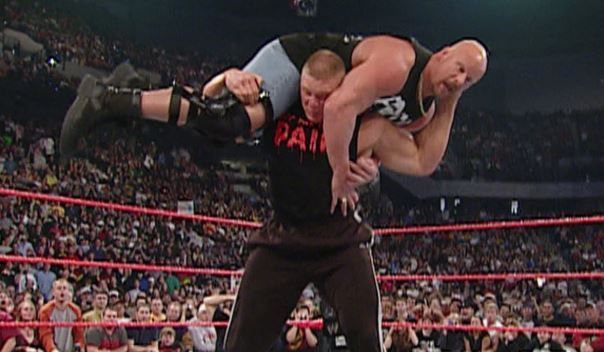 brock lesnar and steve austin