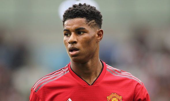 Rashford is currently United&#039;s number one center forward.