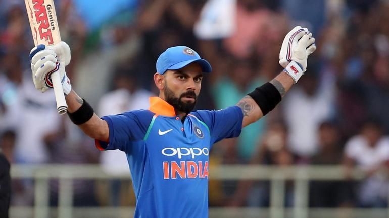 Virat Kohli has hammered three centuries in an ODI series on two occasions