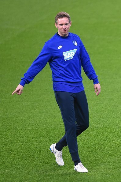 Nagelsmann at TSG 1899 Hoffenheim Training Session