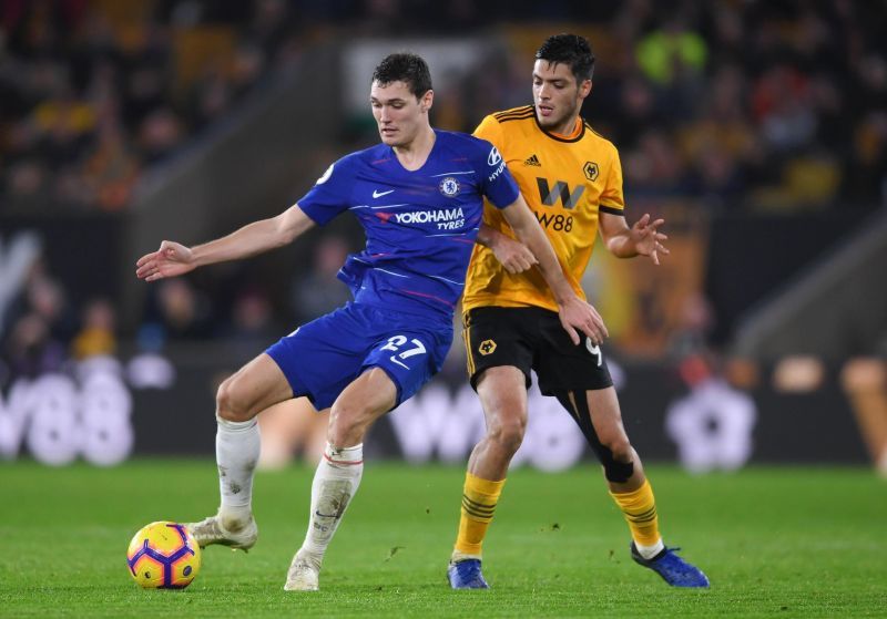 Christensen (left) may be on his way out of Stamford Bridge