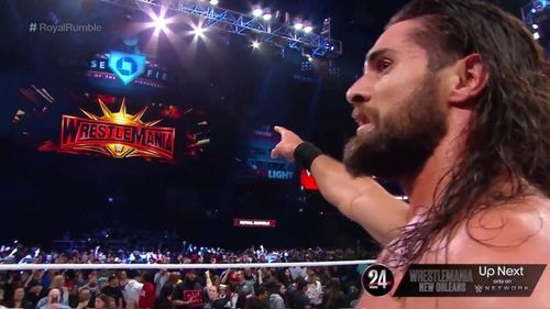 Seth Rollins won the men's Royal Rumble match