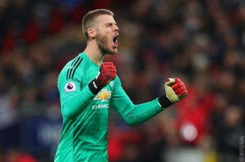 David De Gea was United's Man of the Match today.