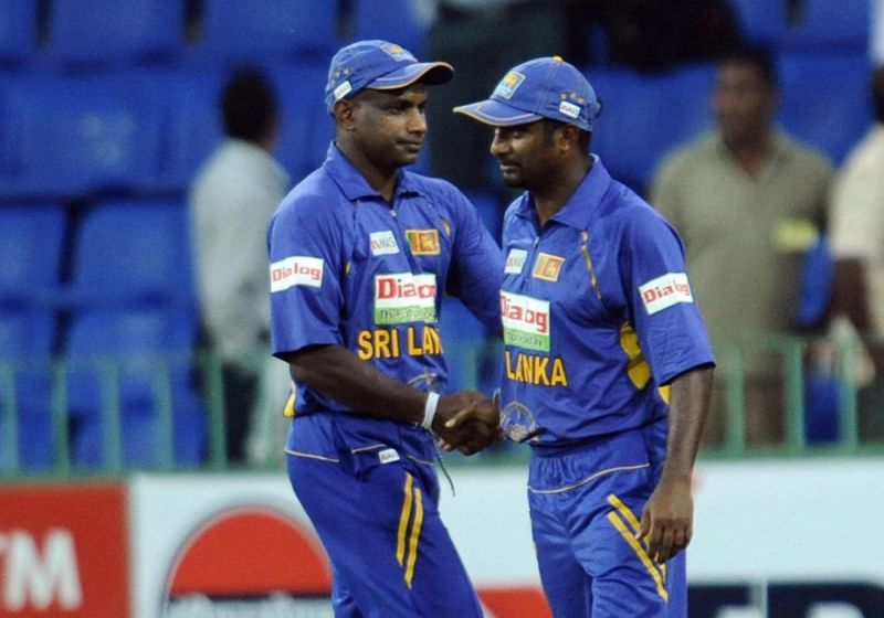 Murali and Jayasuriya