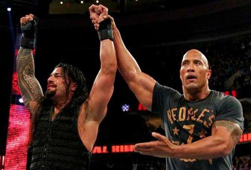 Roman Reigns and The Rock