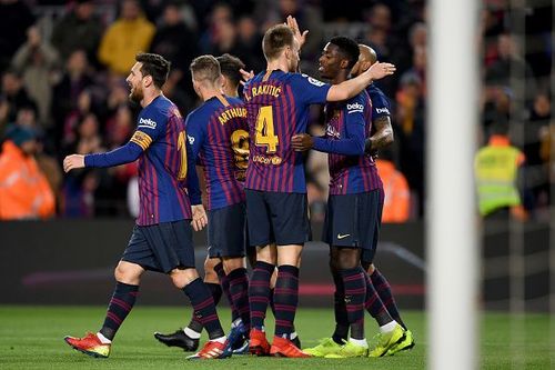 Barcelona are going in search of a seventh successive LaLiga win