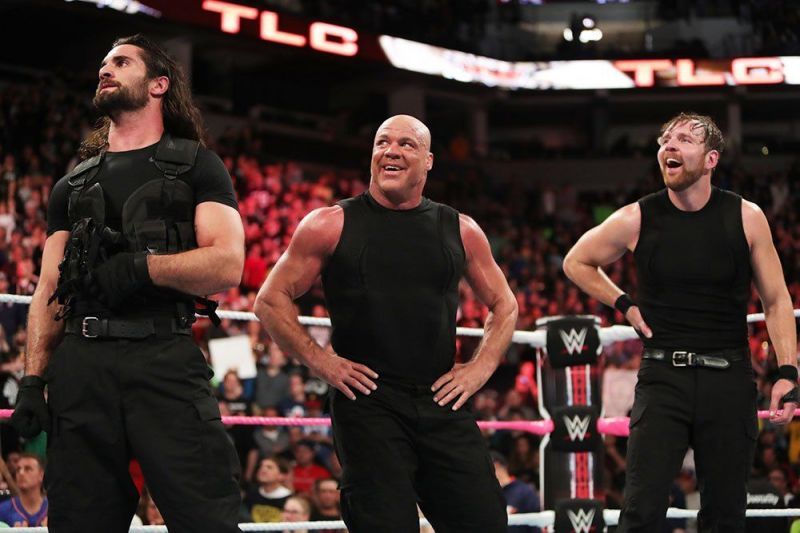 Angle has previously teamed up with Ambrose before in the past.