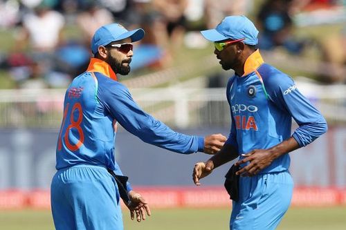 Virat Kohli and Hardik Pandya