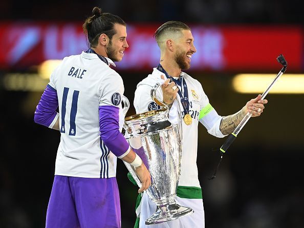 Gareth Bale and Sergio Ramos