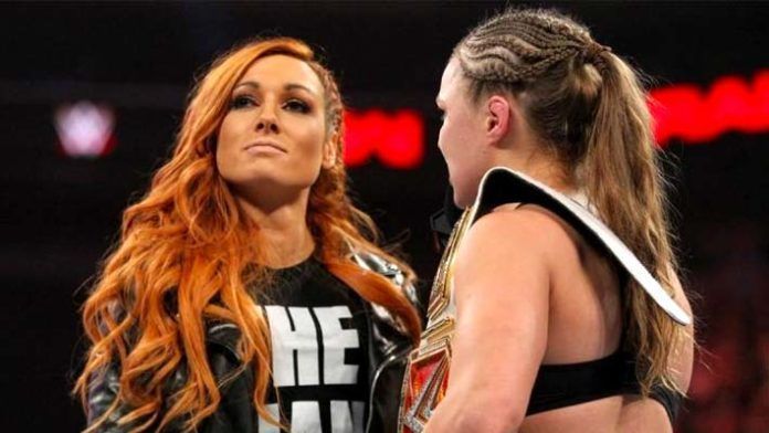 becky lynch and ronda rousey