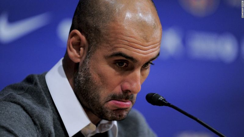 Pep has had a bad run in the knockout stages
