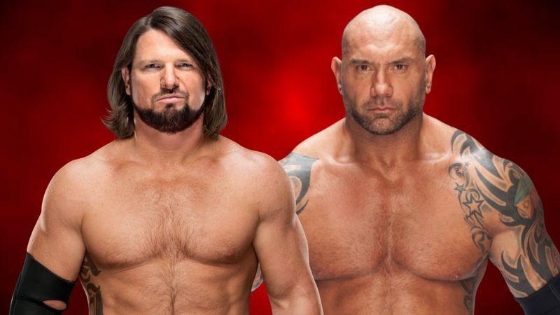 Styles and Batista waged a war of words before the Phenomenal One came to the WWE.
