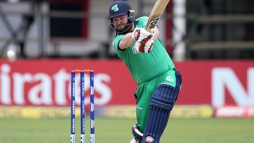 Paul Stirling was 'Player of the Match' for his 71 runs.