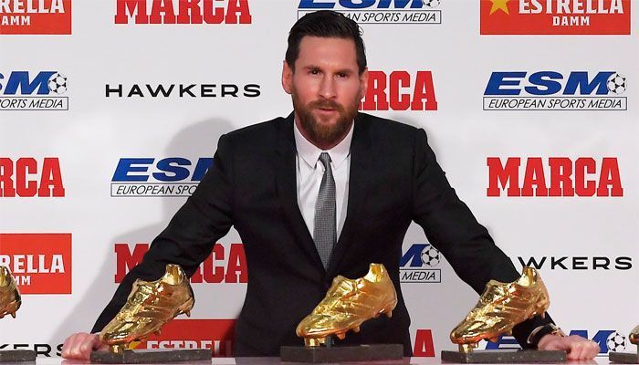 Messi now has three more goals than Ronaldo in the Golden Shoe race