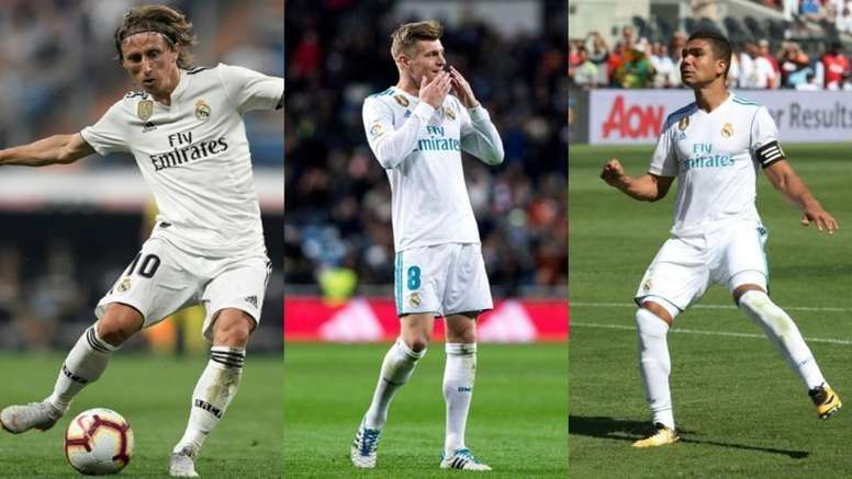 Is Modric-Kroos-Casemiro pair better than Xavi-Busquets-Iniesta?