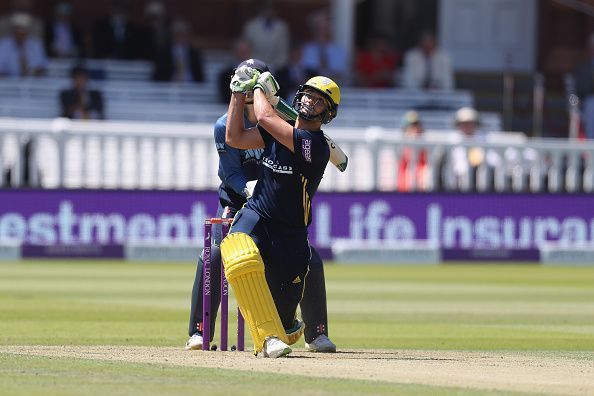 Rossouw during Kent v Hampshire: Royal London One-Day Cup Final