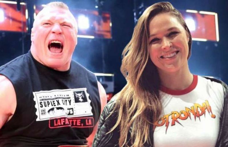 Both Brock Lesnar and Ronda Rousey have been extremely successful in both WWE and UFC
