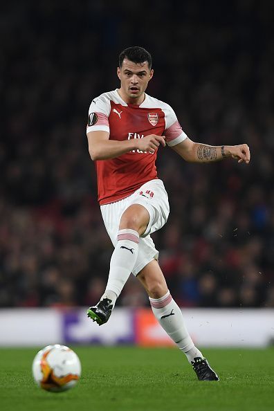 Xhaka was sensational on the night