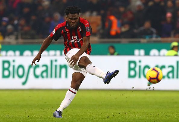 Kessie in action against Napoli