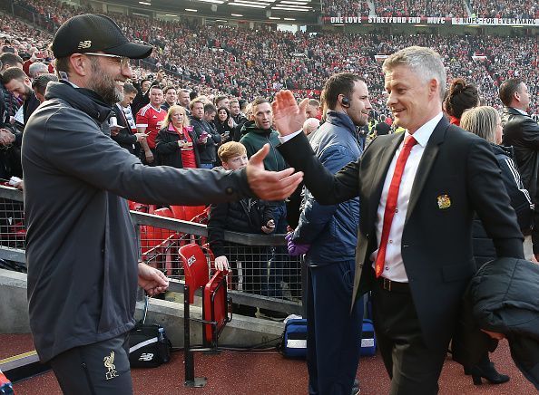 Klopp and Solskjaer know they have a big fight on their hands from now to May