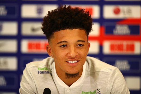 18-year old Englishmen sensation Jadon Sancho