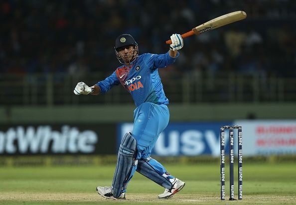 MS Dhoni has struggled against spinners