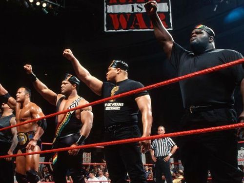 The Nation of Domination was a heel stable in the WWF from 1996 to 1998