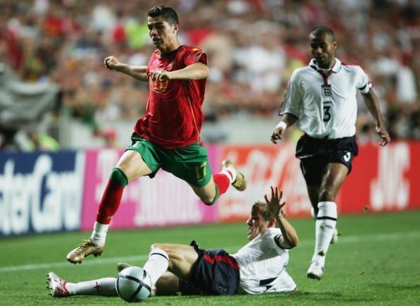 Euro 2004: Portugal v England