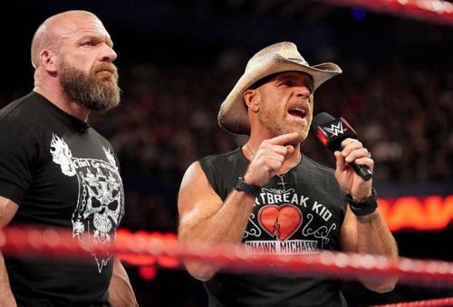 Triple H and Shawn Michaels