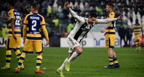 Ronaldo is now the top scorer in Serie A with 17 goals