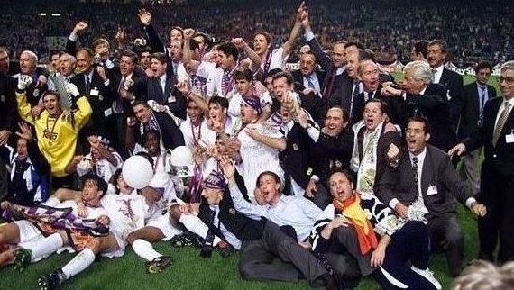 A controversial goal won the trophy for Real Madrid in 1997/98