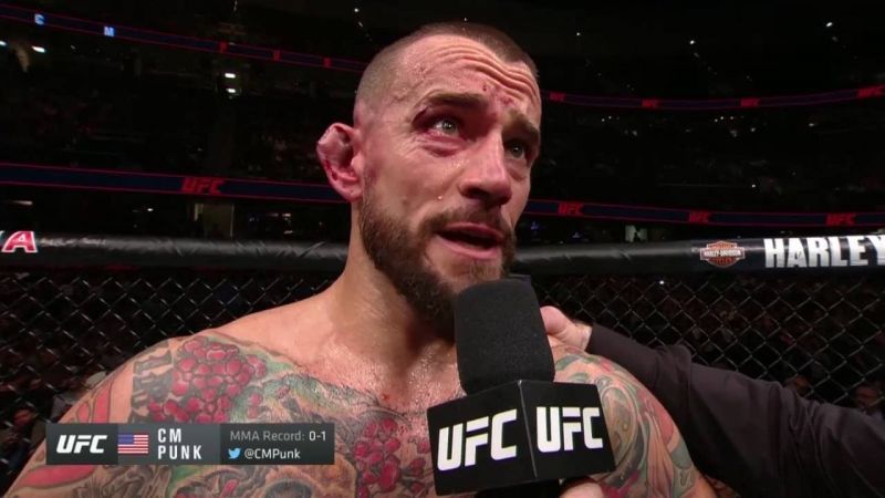 CM Punk failed miserably in the UFC