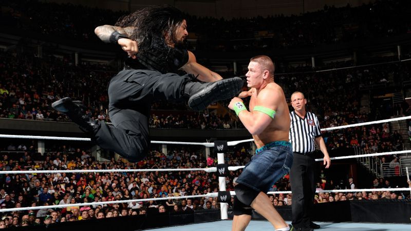 roman reigns and john cena