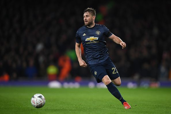 Luke Shaw was fantastic once again for Manchester United
