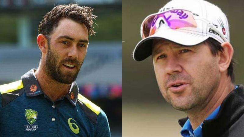Maxwell (left) has always idolized Ponting (right)
