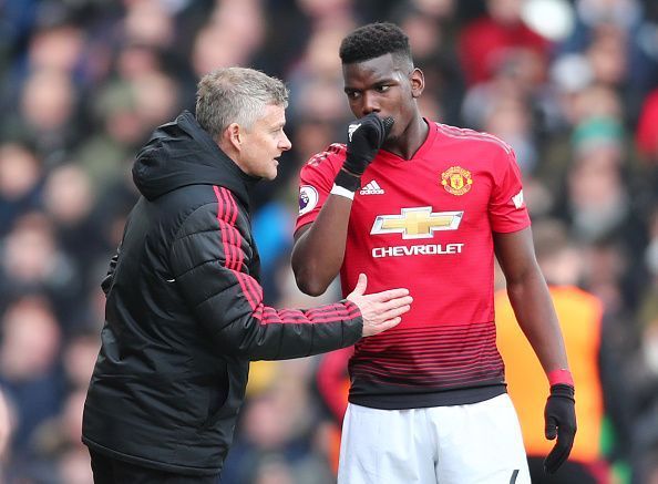 Pogba is playing at a much higher level under Manchester United&#039;s Ole Gunnar Solskjaer.