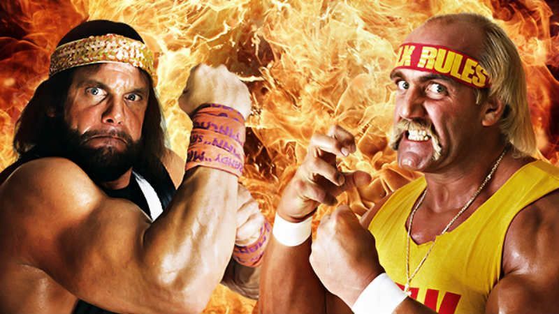 Randy Savage and Hulk Hogan